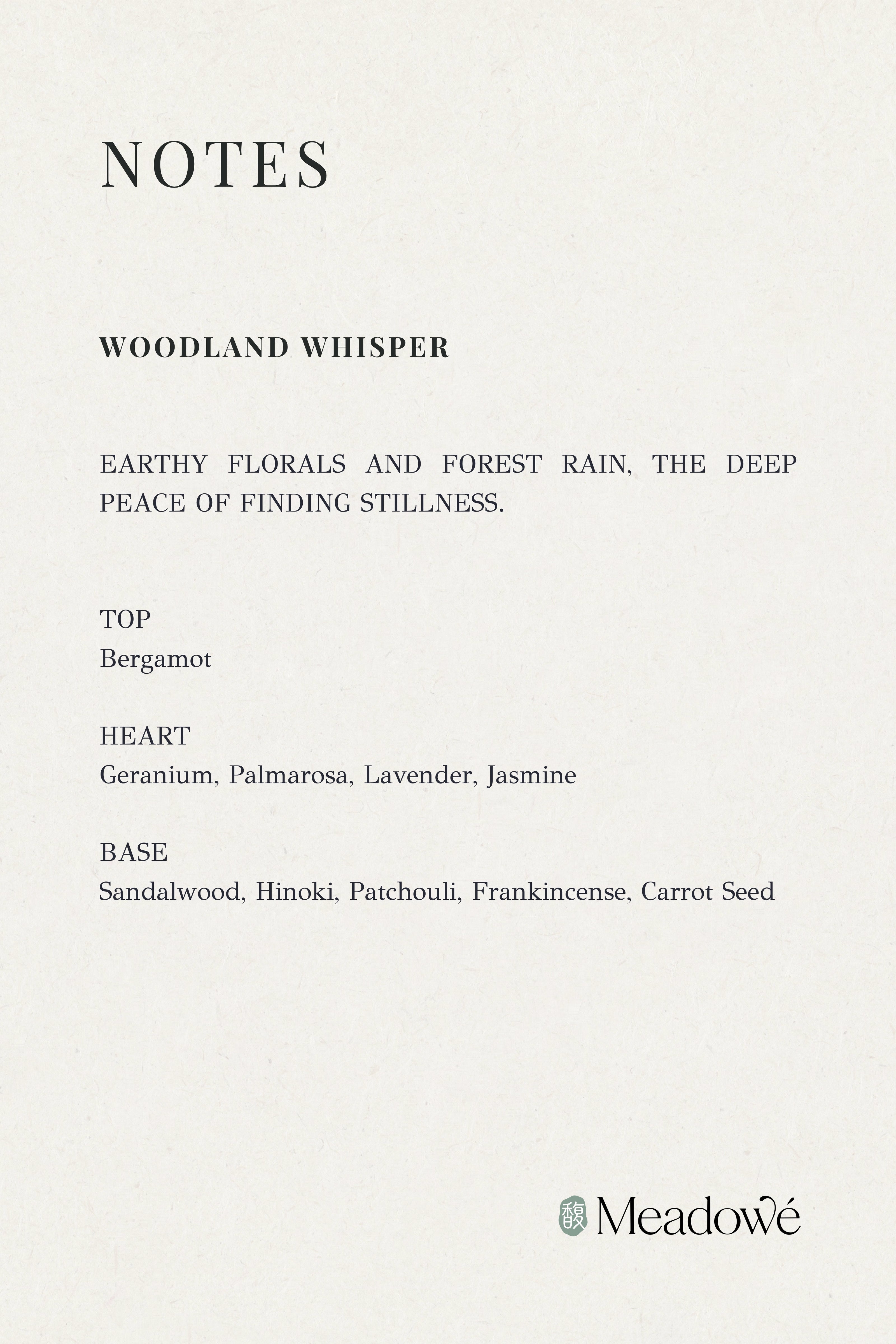 Woodland Whisper Ritual Perfume Oil