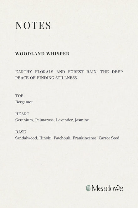 Woodland Whisper Ritual Perfume Oil