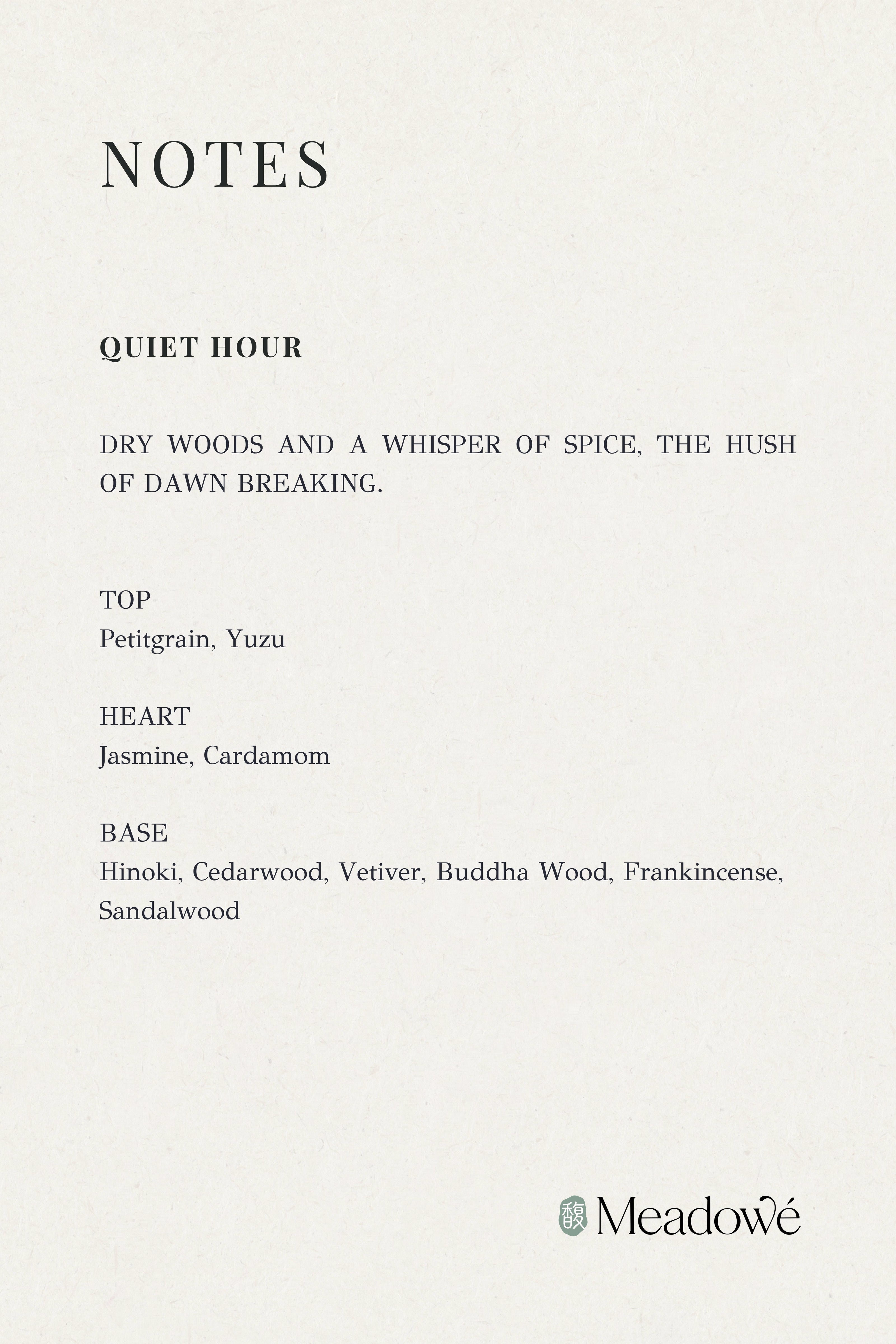 Quiet Hour Ritual Perfume Oil