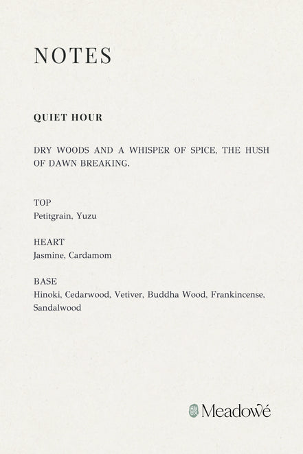 Quiet Hour Ritual Perfume Oil