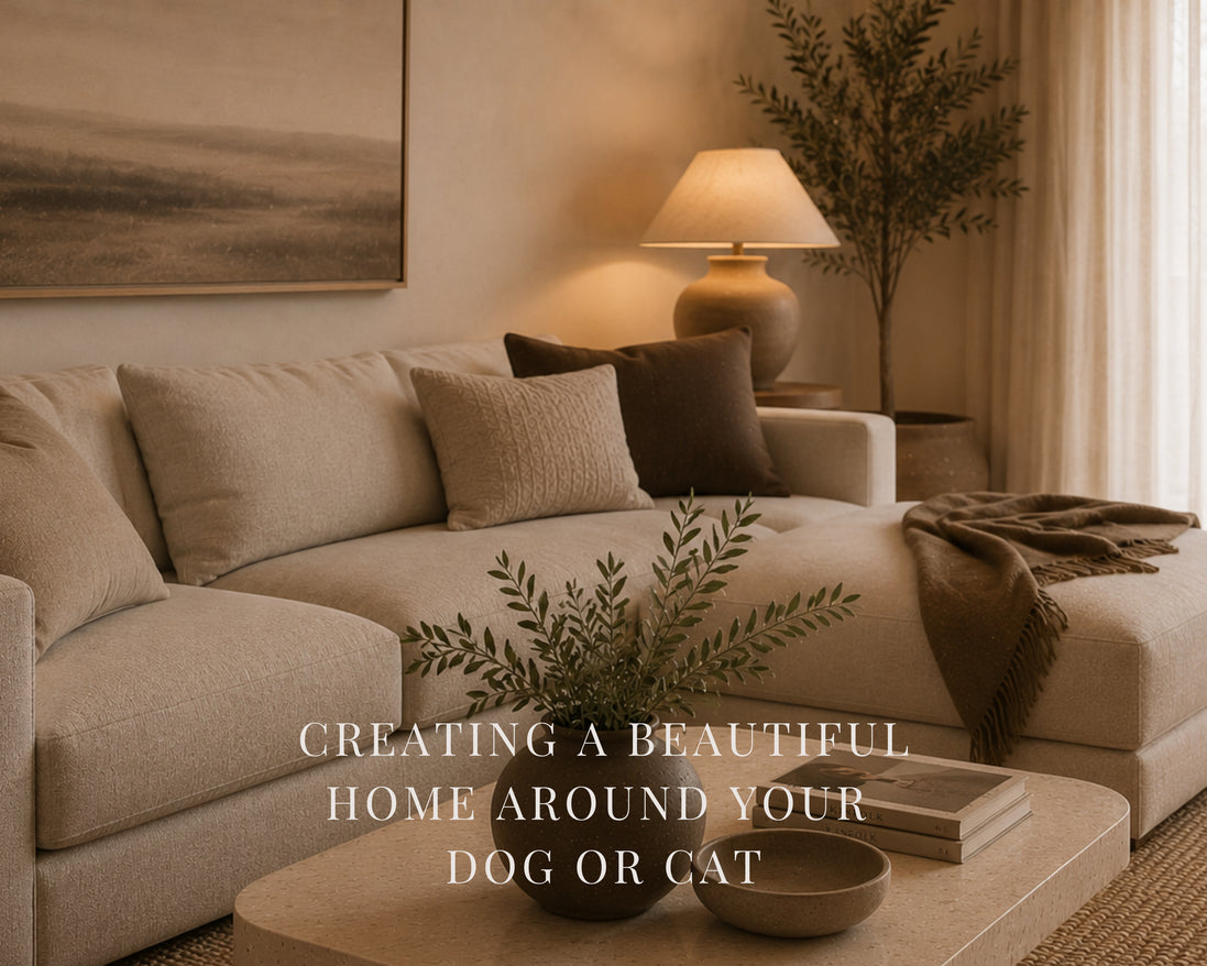 CREATING A BEAUTIFUL HOME AROUND YOUR  DOG OR CAT - Digital Guide by JODS&Co.